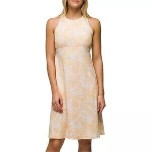 Prana Jewel Lake Summer Dress Sun Kissed Seaside Pockets Built In Bra XS NWT